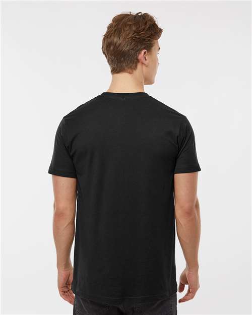 Fine Jersey T-Shirt - OnModelBack - B10259502 - Black