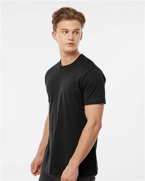 Fine Jersey T-Shirt - OnModelSide - B10259502 - Black