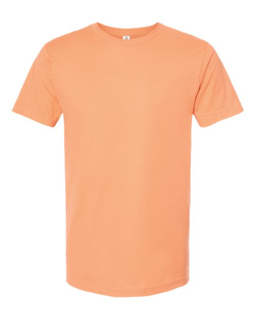 Fine Jersey T-Shirt - Front - B10259662 - Cantaloupe