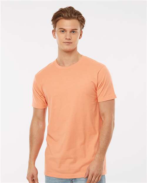 Fine Jersey T-Shirt - OnModelFront - B10259662 - Cantaloupe