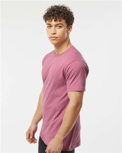 Fine Jersey T-Shirt - OnModelSide - B10259302 - Cassis