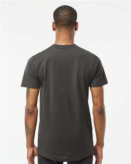 Fine Jersey T-Shirt - OnModelBack - B10259592 - Charcoal