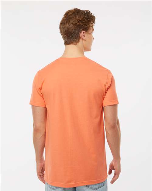 Fine Jersey T-Shirt - OnModelBack - B10259272 - Coral