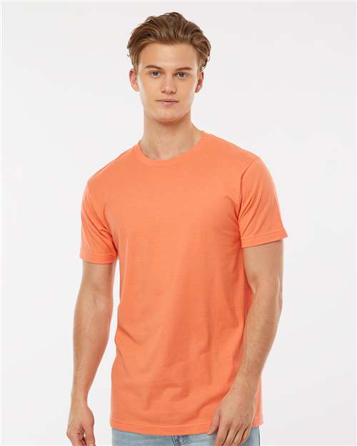 Fine Jersey T-Shirt - OnModelFront - B10259272 - Coral