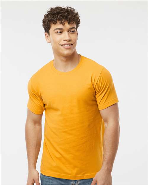 Fine Jersey T-Shirt - OnModelFront - B10259122 - Gold
