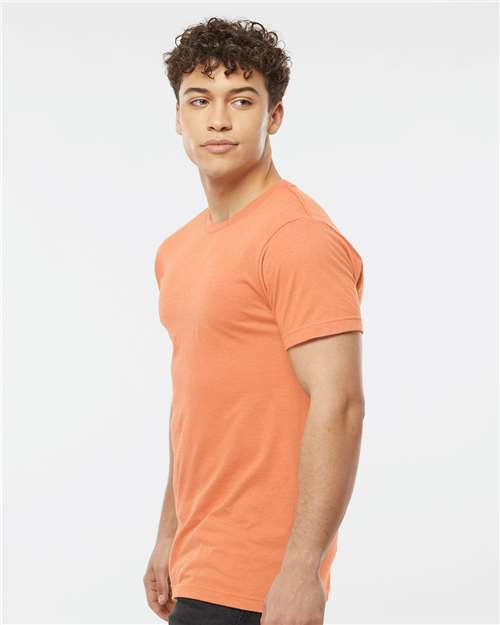 Fine Jersey T-Shirt - OnModelSide - B10259332 - Heather Cantaloupe