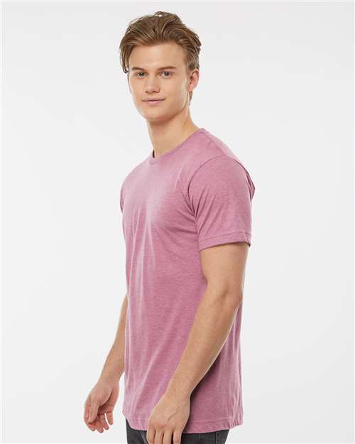 Fine Jersey T-Shirt - OnModelSide - B10259112 - Heather Cassis