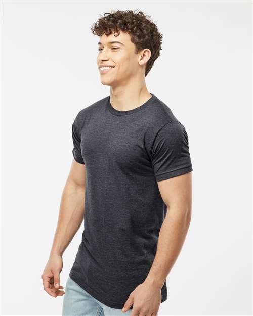 Fine Jersey T-Shirt - OnModelSide - B10259152 - Heather Graphite
