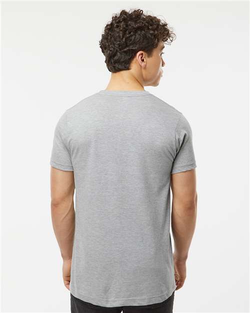 Fine Jersey T-Shirt - OnModelBack - B10259092 - Heather Grey