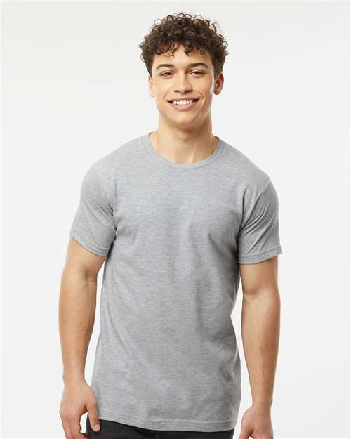 Fine Jersey T-Shirt - OnModelFront - B10259092 - Heather Grey