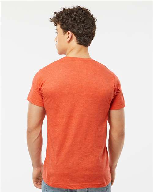 Fine Jersey T-Shirt - OnModelBack - B10259162 - Heather Orange