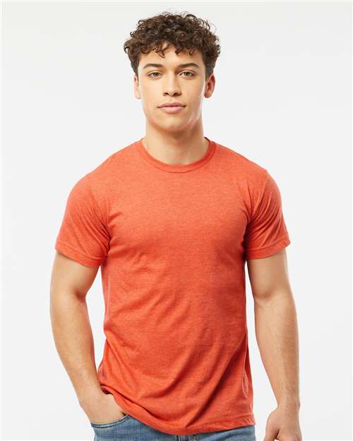 Fine Jersey T-Shirt - OnModelFront - B10259162 - Heather Orange