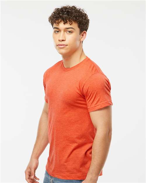 Fine Jersey T-Shirt - OnModelSide - B10259162 - Heather Orange