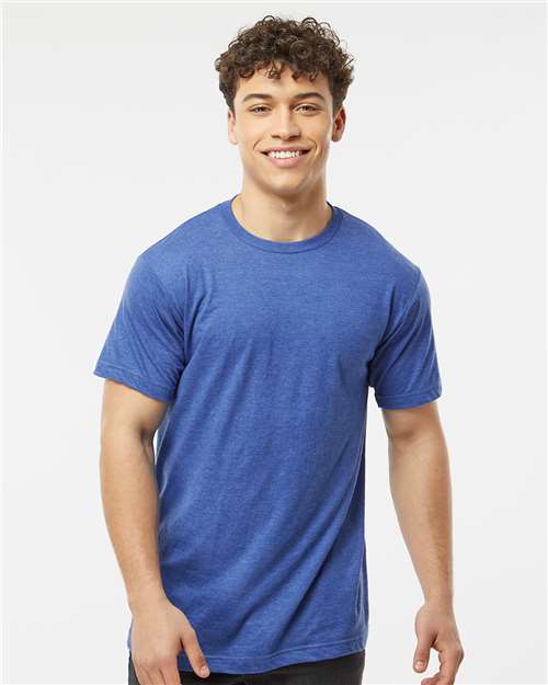 Fine Jersey T-Shirt - OnModelFront - B10259752 - Heather Royal