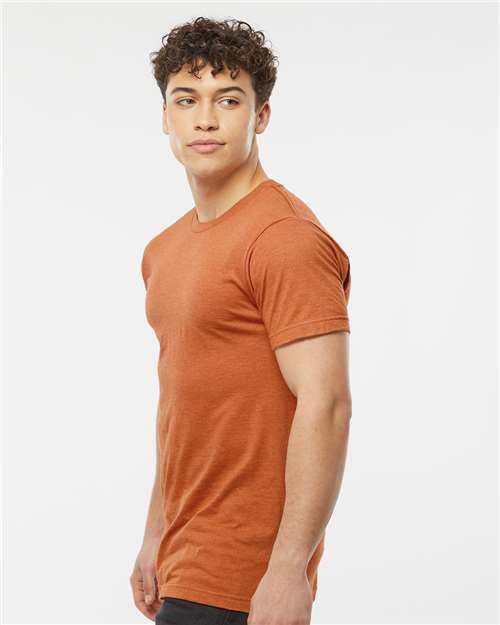 Fine Jersey T-Shirt - OnModelSide - B10259842 - Heather Rust