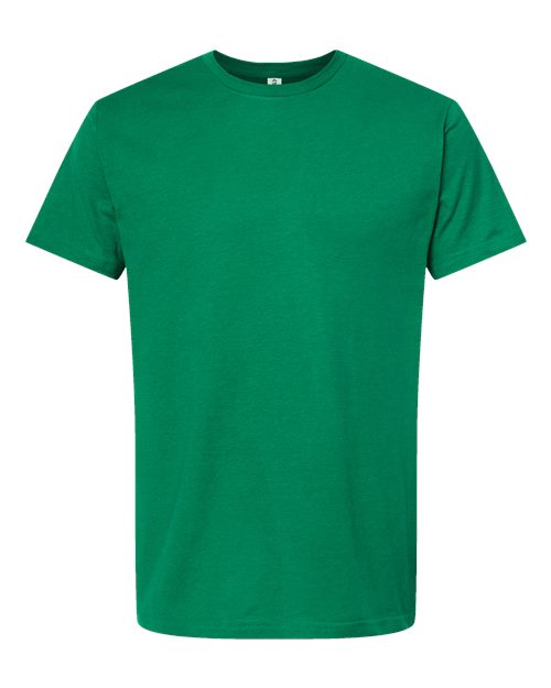 Fine Jersey T-Shirt - Front - B10259182 - Kelly Green