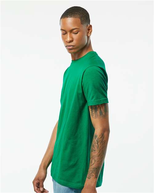 Fine Jersey T-Shirt - OnModelSide - B10259182 - Kelly Green