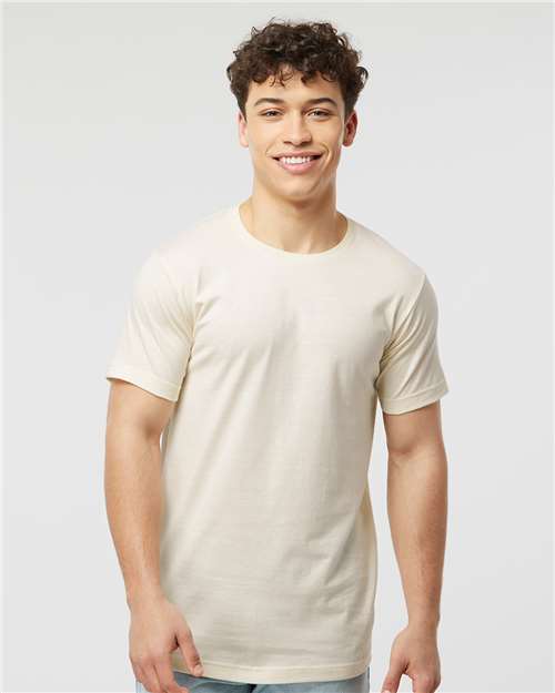 Fine Jersey T-Shirt - OnModelFront - B10259242 - Natural