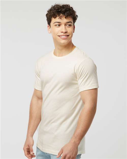 Fine Jersey T-Shirt - OnModelSide - B10259242 - Natural