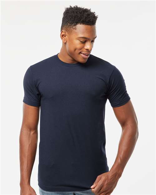 Fine Jersey T-Shirt - OnModelFront - B10259652 - Navy