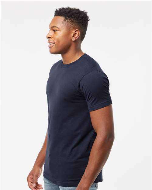 Fine Jersey T-Shirt - OnModelSide - B10259652 - Navy
