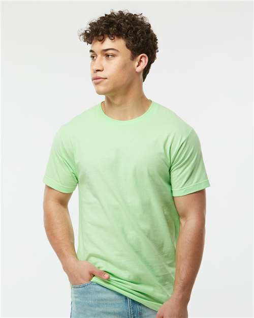 Fine Jersey T-Shirt - OnModelFront - B10259232 - Neo Mint