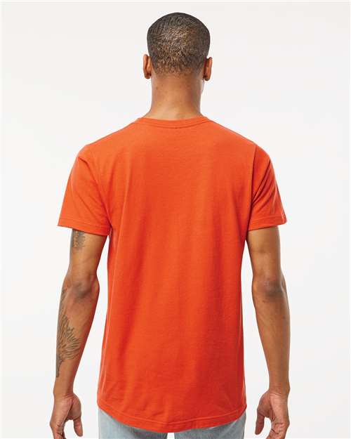 Fine Jersey T-Shirt - OnModelBack - B10259262 - Orange