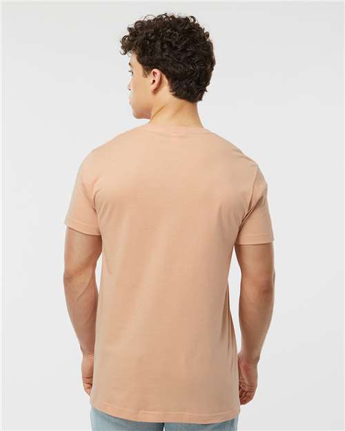 Fine Jersey T-Shirt - OnModelBack - B10259282 - Peach
