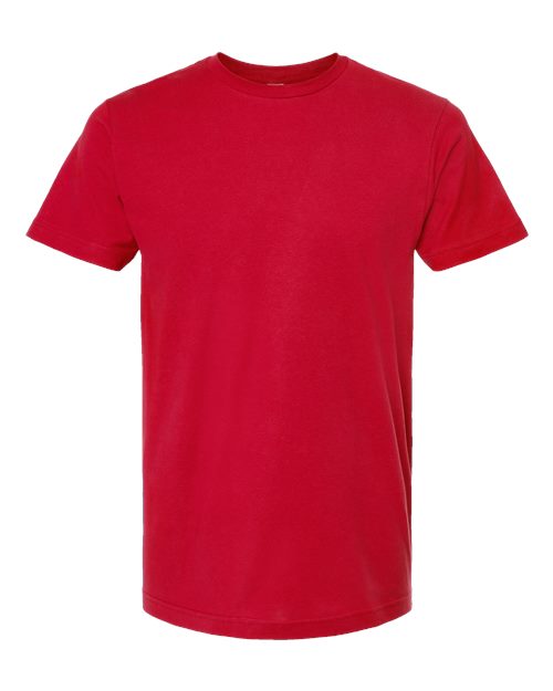 Fine Jersey T-Shirt - Front - B10259322 - Red