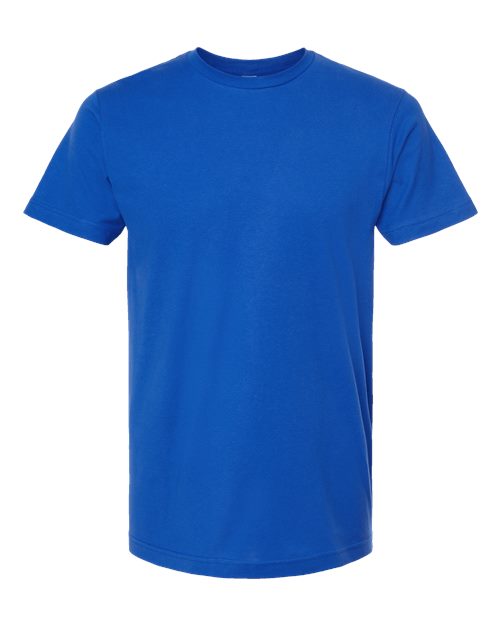 Fine Jersey T-Shirt - Front - B10259342 - Royal