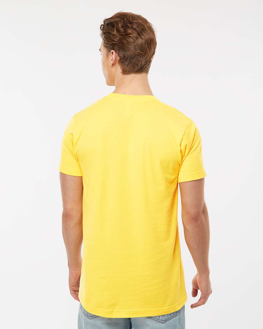 Fine Jersey T-Shirt - OnModelBack - B10259372 - Sunshine