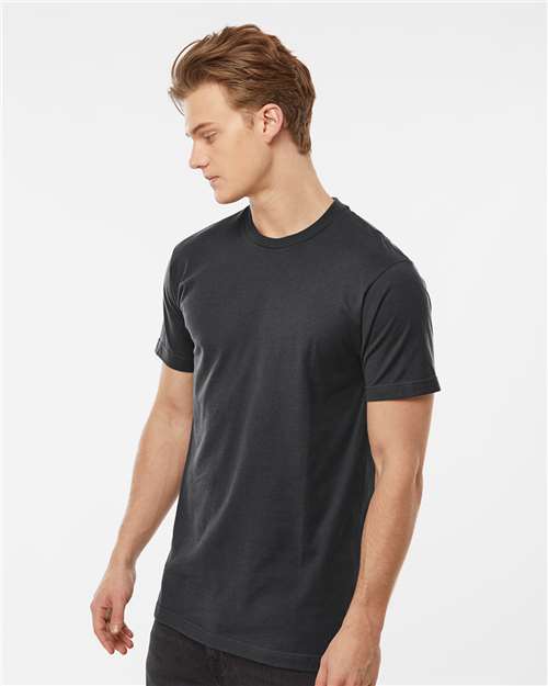 Fine Jersey T-Shirt - OnModelSide - B10259402 - Coal