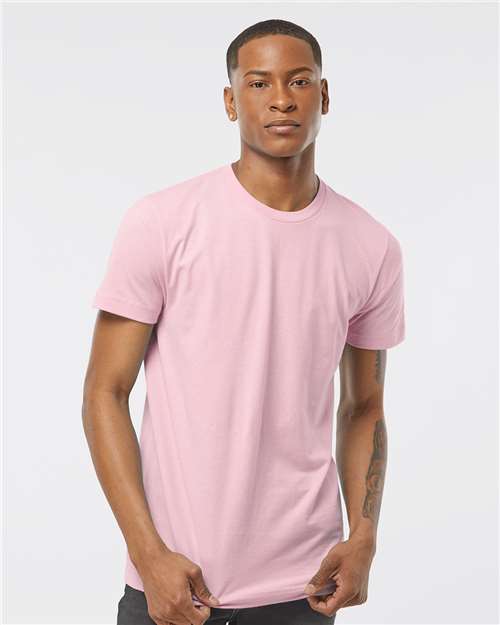 Fine Jersey T-Shirt - OnModelFront - B10259422 - Pink