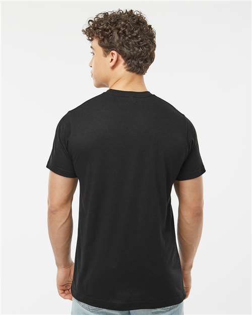 Poly-Rich T-Shirt - OnModelBack - B20659502 - Black