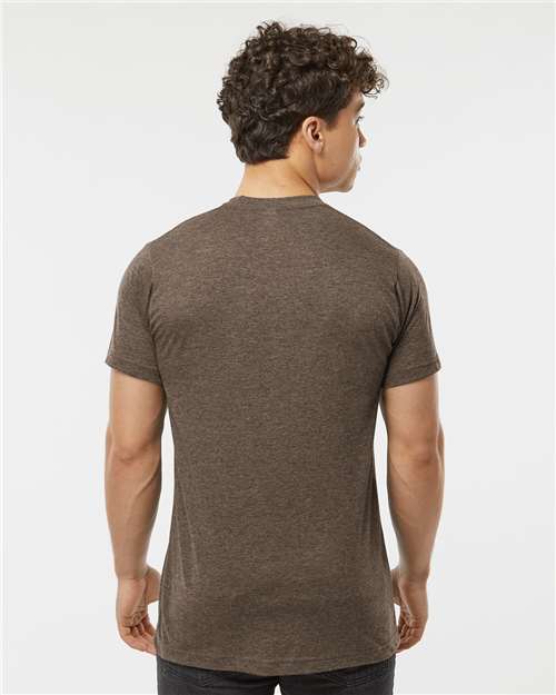 Poly-Rich T-Shirt - OnModelBack - B20659552 - Heather Brown