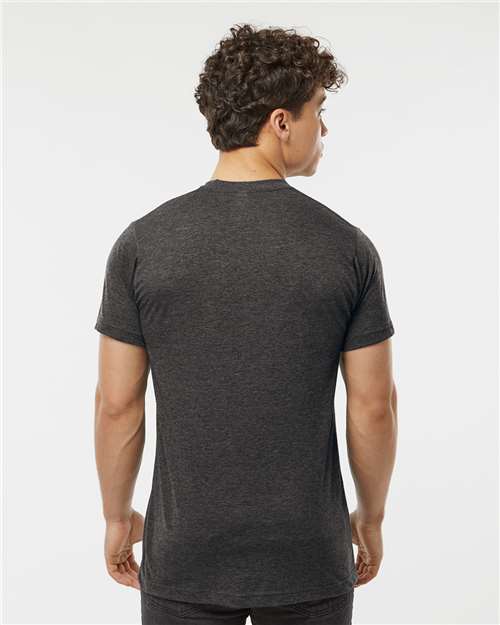 Poly-Rich T-Shirt - OnModelBack - B20659112 - Heather Graphite