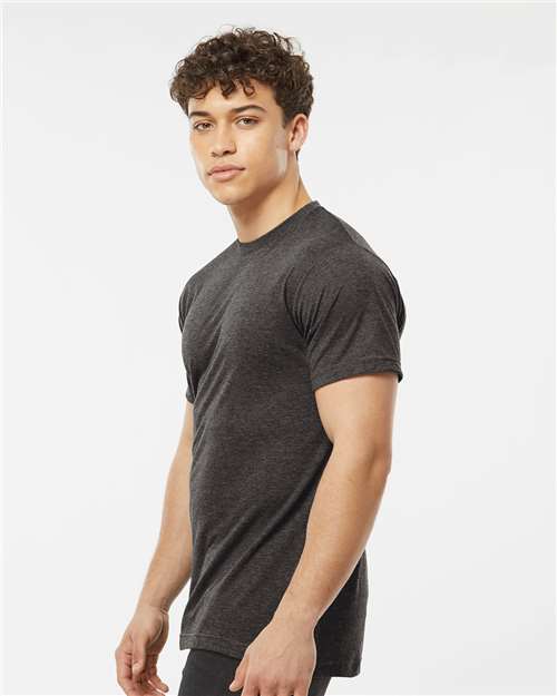 Poly-Rich T-Shirt - OnModelSide - B20659112 - Heather Graphite