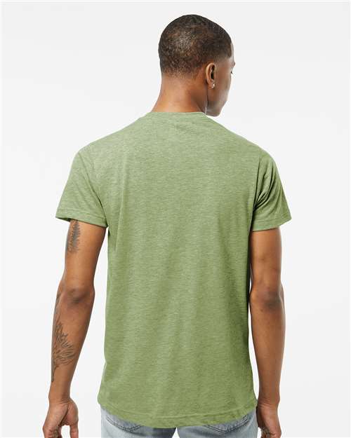 Poly-Rich T-Shirt - OnModelBack - B20659172 - Heather Green