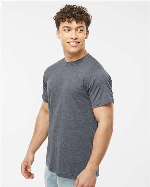Poly-Rich T-Shirt - OnModelSide - B20659652 - Heather Navy