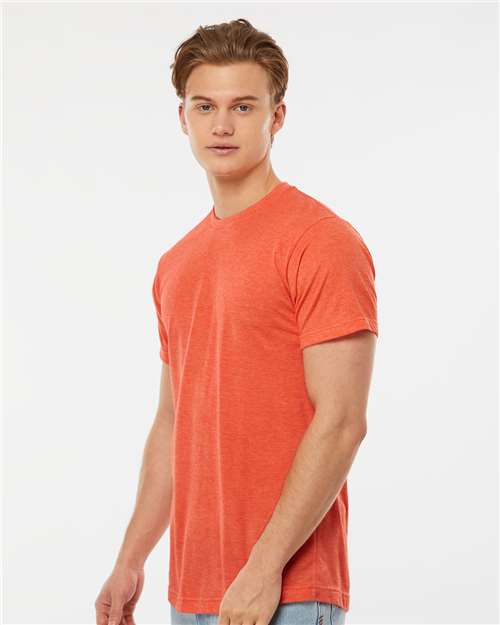Poly-Rich T-Shirt - OnModelSide - B20659142 - Heather Orange