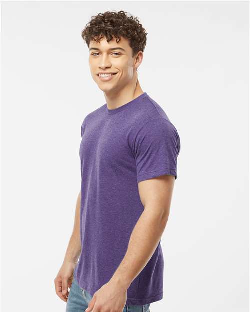 Poly-Rich T-Shirt - OnModelSide - B20659672 - Heather Purple