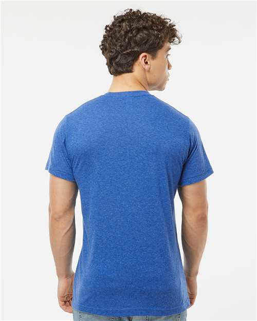 Poly-Rich T-Shirt - OnModelBack - B20659752 - Heather Royal