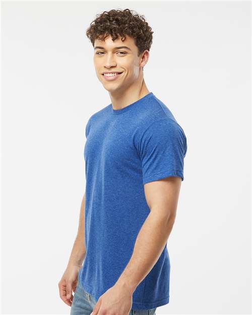 Poly-Rich T-Shirt - OnModelSide - B20659752 - Heather Royal
