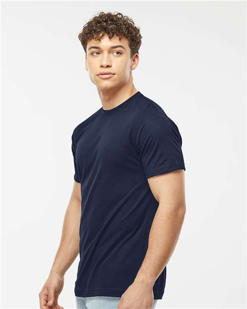 Poly-Rich T-Shirt - OnModelSide - B20659132 - Navy