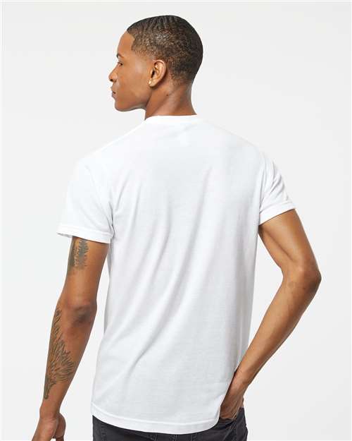 Poly-Rich T-Shirt - OnModelBack - B20659002 - White