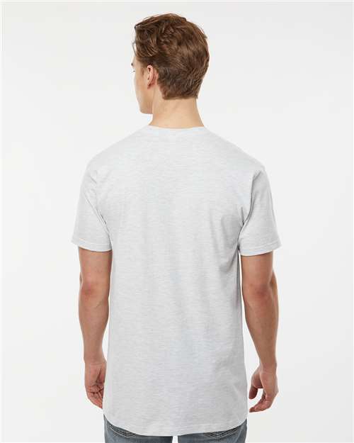 Heavyweight Jersey T-Shirt - OnModelBack - B30959022 - Ash