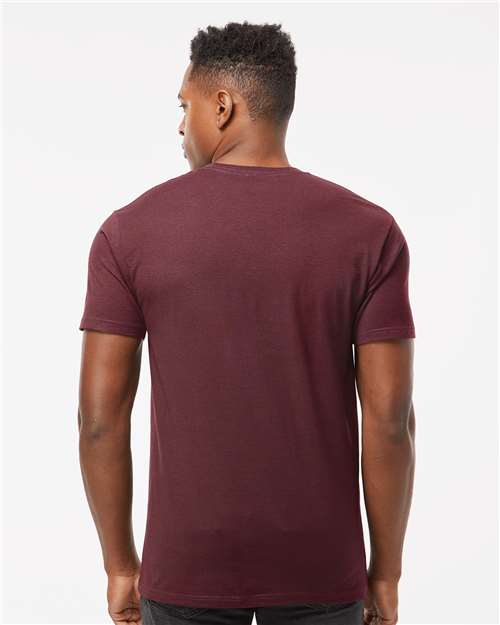 Heavyweight Jersey T-Shirt - OnModelBack - B30959702 - Burgundy