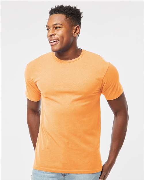 Heavyweight Jersey T-Shirt - OnModelFront - B30959662 - Cantaloupe