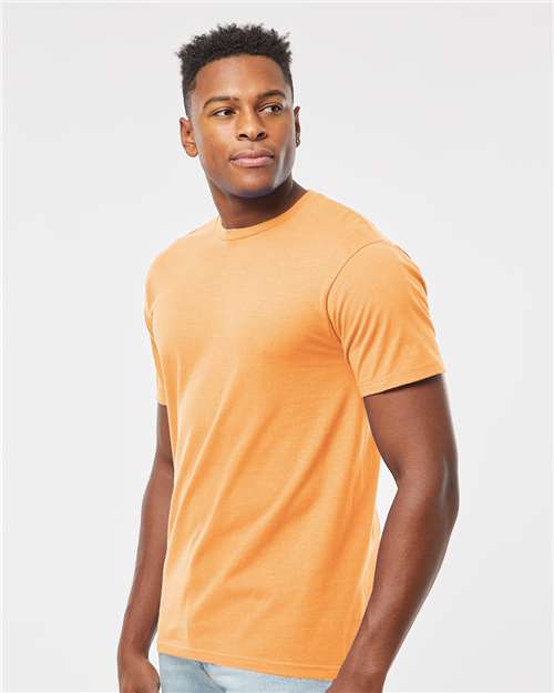Heavyweight Jersey T-Shirt - OnModelSide - B30959662 - Cantaloupe