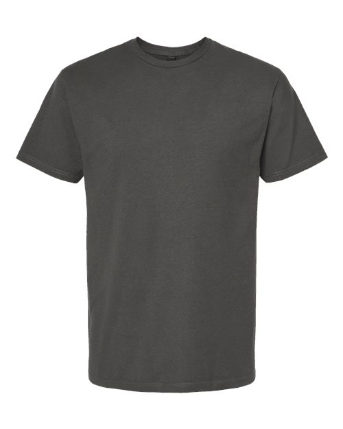 Heavyweight Jersey T-Shirt - Front - B30959592 - Charcoal